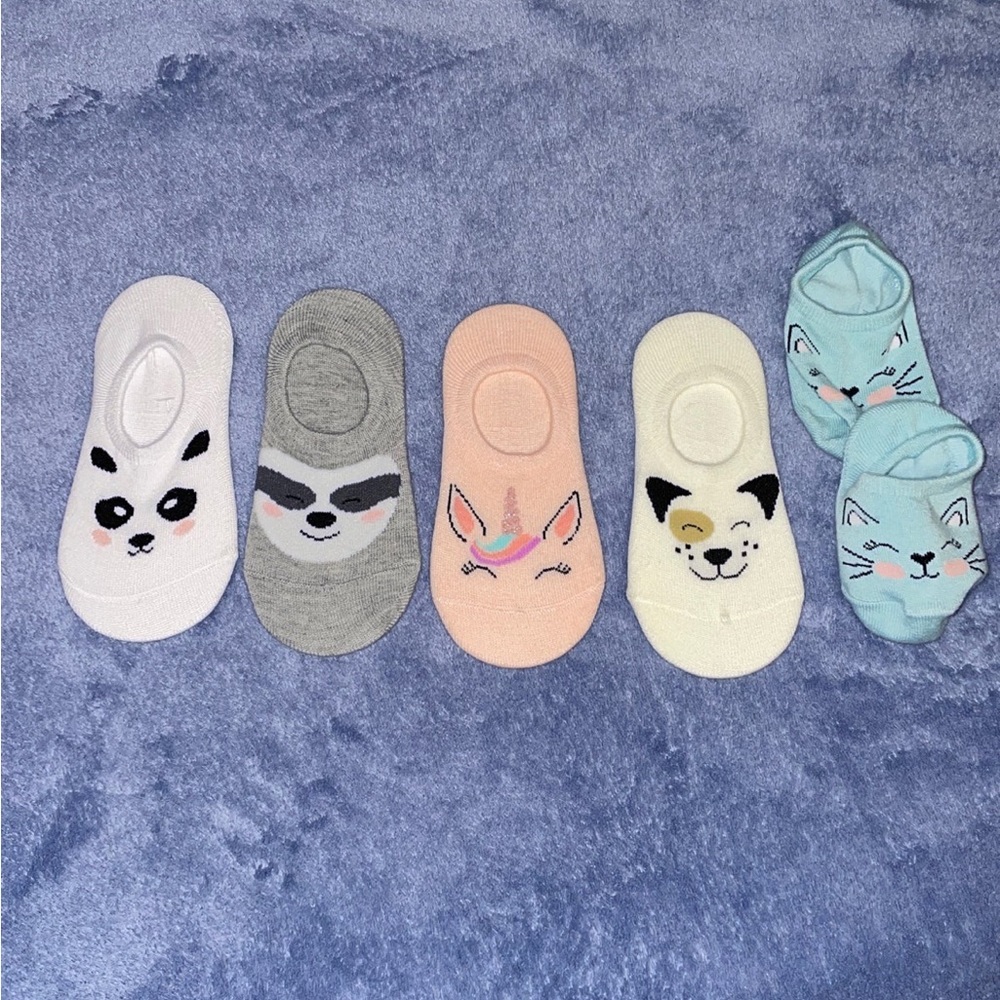 Little Girl No-Show Socks